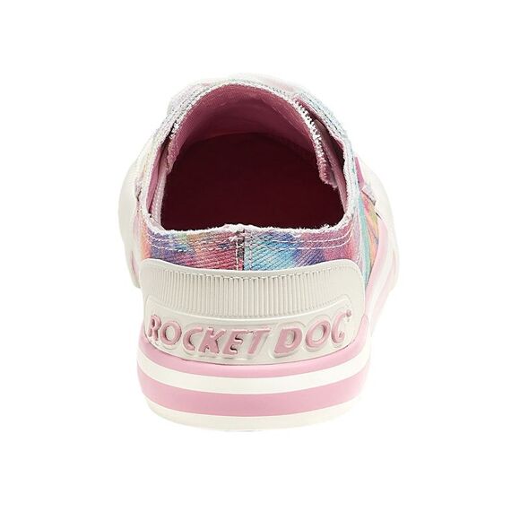 Rocket Dog Womens/Ladies Jazzin Candy Tie Dye Casual Shoes / Pink/Multicolored - Picture 3 of 6